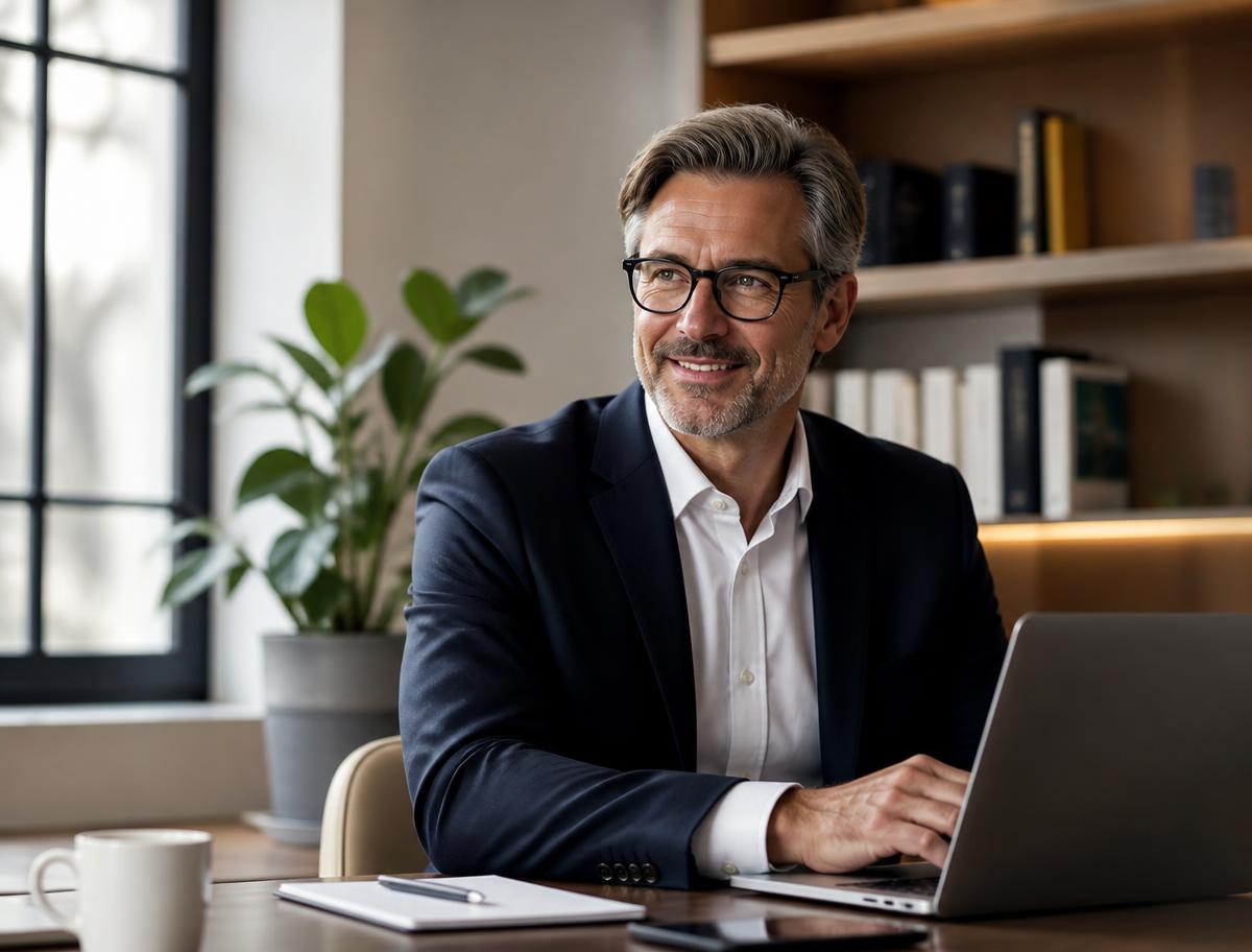 Ondernemer in de dierenbranche aan het werk